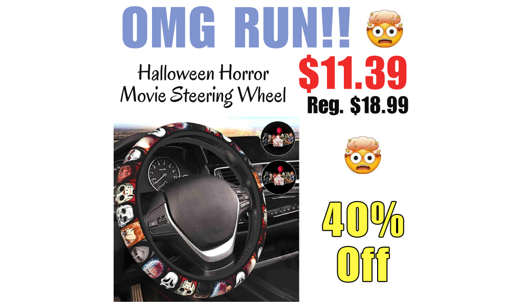 Halloween Horror Movie Steering Wheel Only $11.39 Shipped on Amazon (Regularly $18.99)