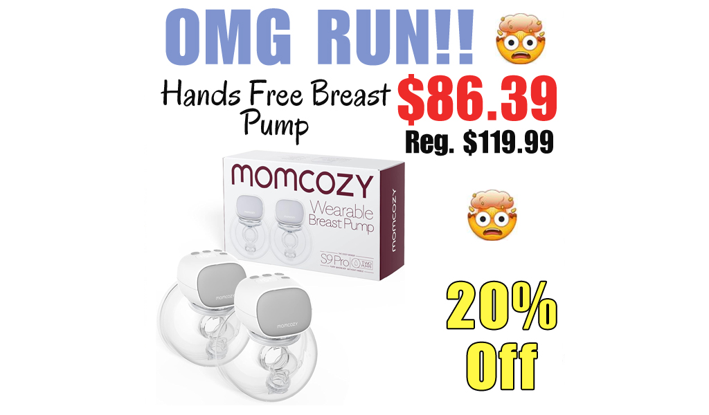 Hands Free Breast Pump Only $86.39 Shipped on Amazon (Regularly $119.99)