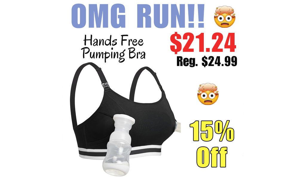 Hands Free Pumping Bra Only $21.24 Shipped on Amazon (Regularly $24.99)
