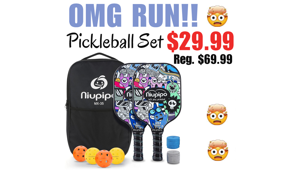 Pickleball Set Only $29.99 Shipped on Amazon