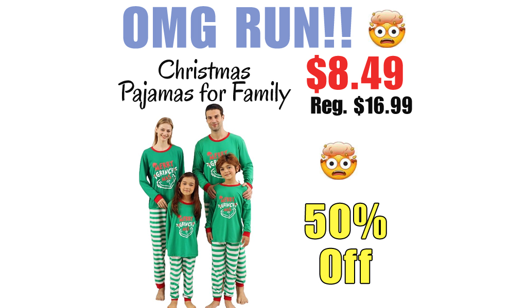 Christmas Pajamas for Family Only $8.49 Shipped on Amazon (Regularly $16.99)