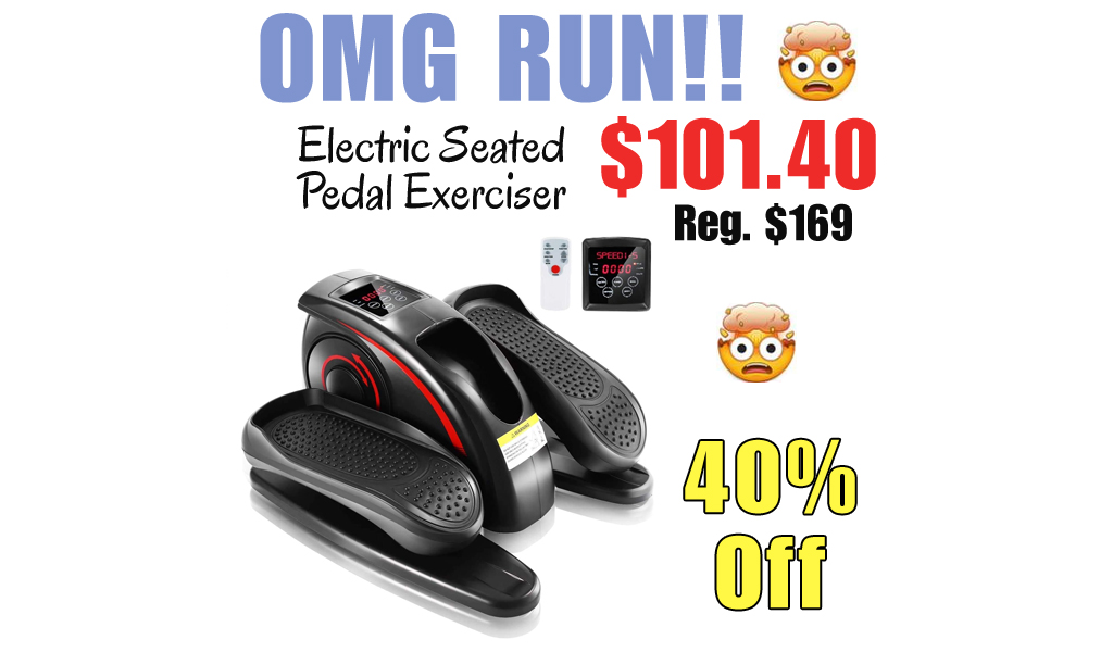 Electric Seated Pedal Exerciser Only $101.40 Shipped on Amazon (Regularly $169)