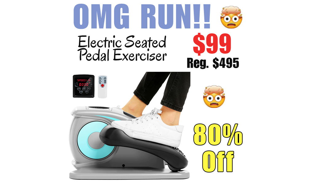 Electric Seated Pedal Exerciser Only $99 Shipped on Amazon (Regularly $495)