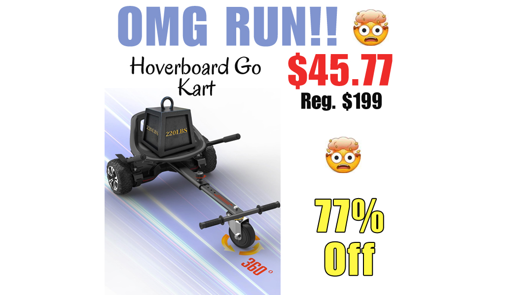 Hoverboard Go Kart Only $45.77 Shipped on Amazon (Regularly $199)