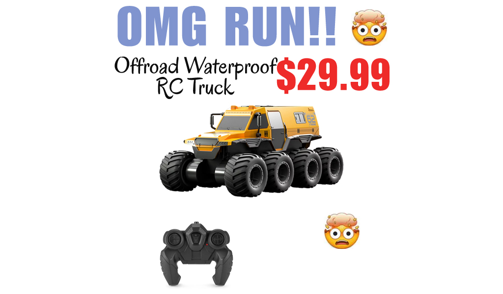 Offroad Waterproof RC Truck Only $29.99 Shipped on Walmart