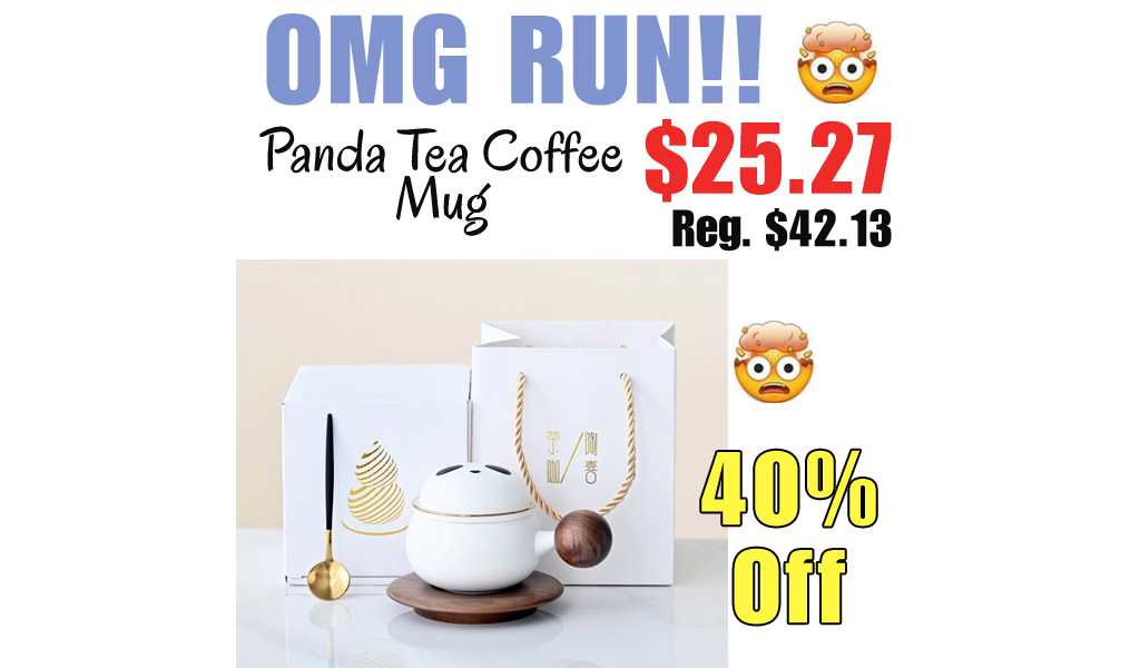 Panda Tea Coffee Mug Only $25.27 Shipped on Amazon (Regularly $42.13)