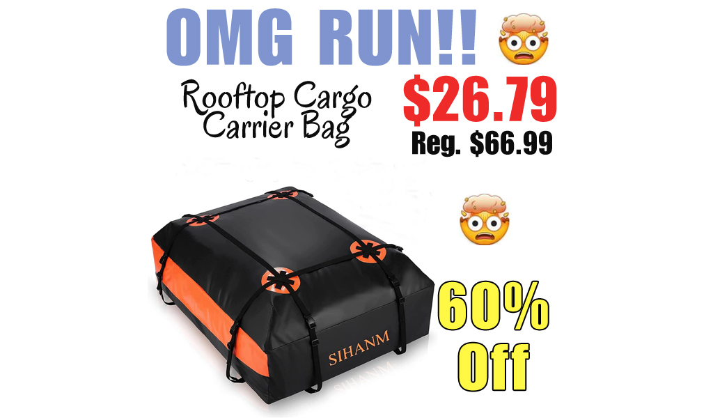 Rooftop Cargo Carrier Bag Only $26.79 Shipped on Amazon (Regularly $66.99)