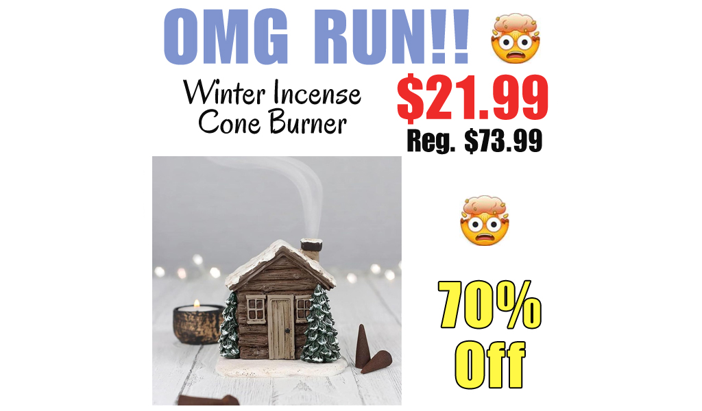 Winter Incense Cone Burner Only $21.99 Shipped on Amazon (Regularly $73.99)