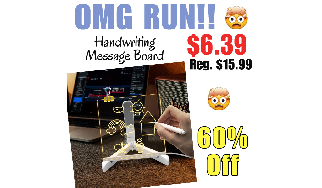 Handwriting Message Board Only $6.39 Shipped on Amazon (Regularly $15.99)
