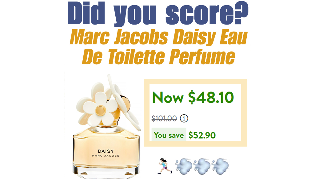 Marc Jacobs Daisy Eau De Toilette Perfume Only $48.10 Shipped on Walmart.com (Regularly $101)