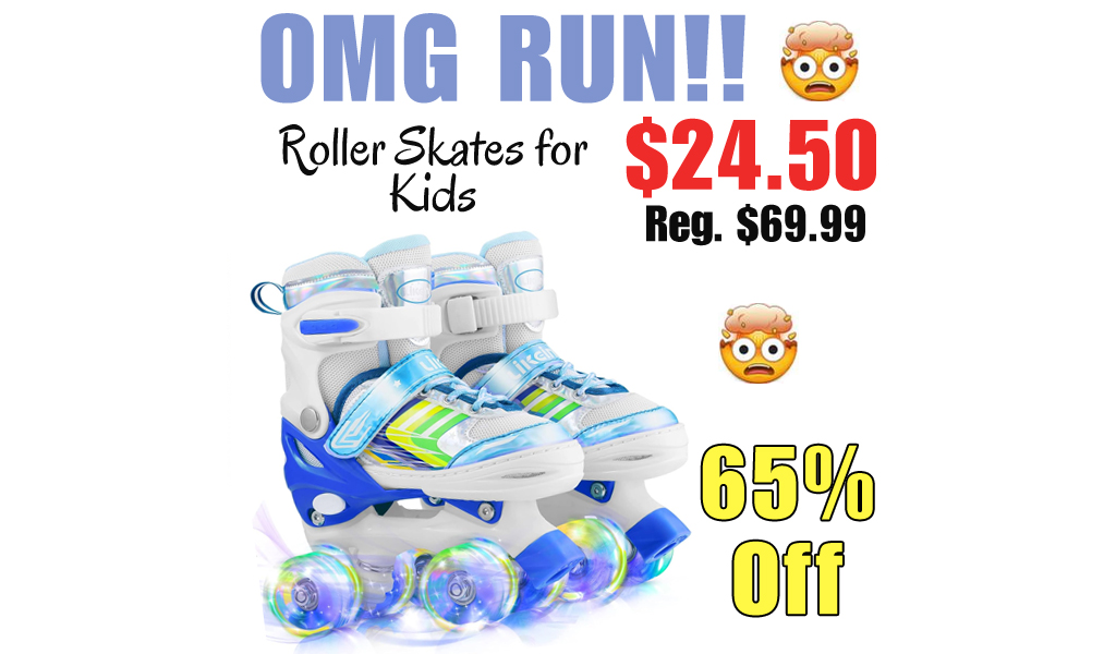 Roller Skates for Kids Only $24.50 Shipped on Amazon (Regularly $69.99)