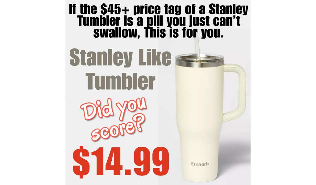 Stanley Who? Target’s Embark Tumbler is ONLY $14.99 & Already Getting Great Reviews!
