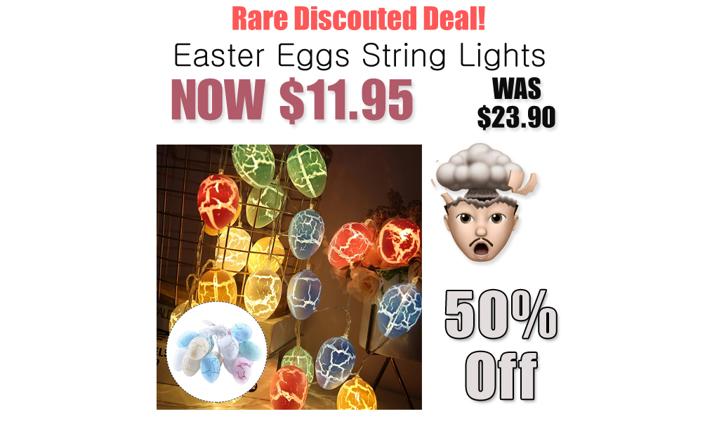 Easter Eggs String Lights Only $11.95 Shipped on Amazon (Regularly $23.90)
