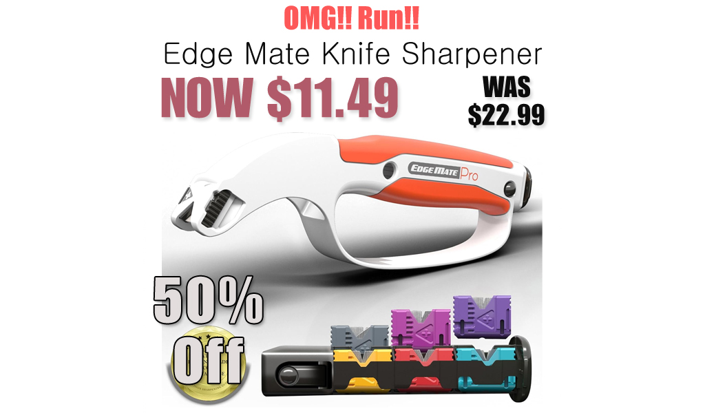 Edge Mate Knife Sharpener Only $11.49 Shipped on Amazon (Regularly $22.99)