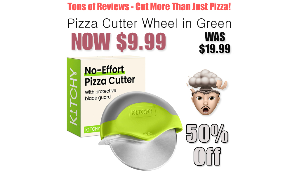 Highly-Rated Pizza Cutter Wheel Only $9.99 on Amazon (Reg. $20) – Cut More Than Just Pizza!