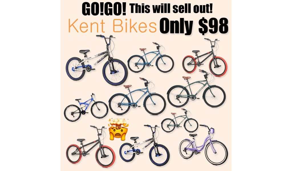 Kent Bikes Only $98 Shipped on Walmart.com (Reg. $248)