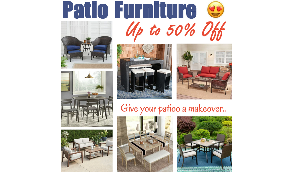 Up to 50% Off Walmart Patio Furniture