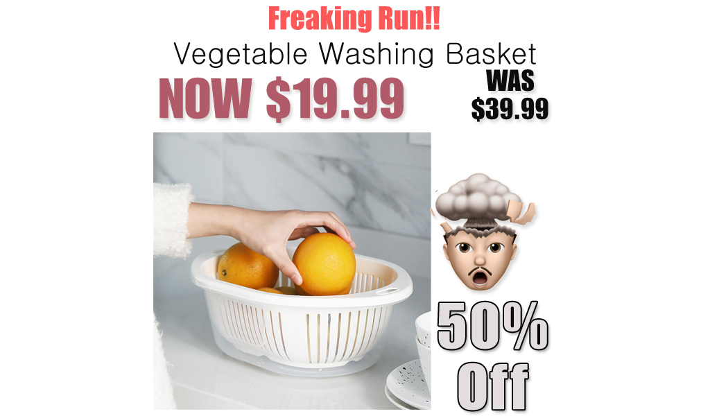 Vegetable Washing Basket Only $19.99 Shipped on Amazon (Regularly $39.99)
