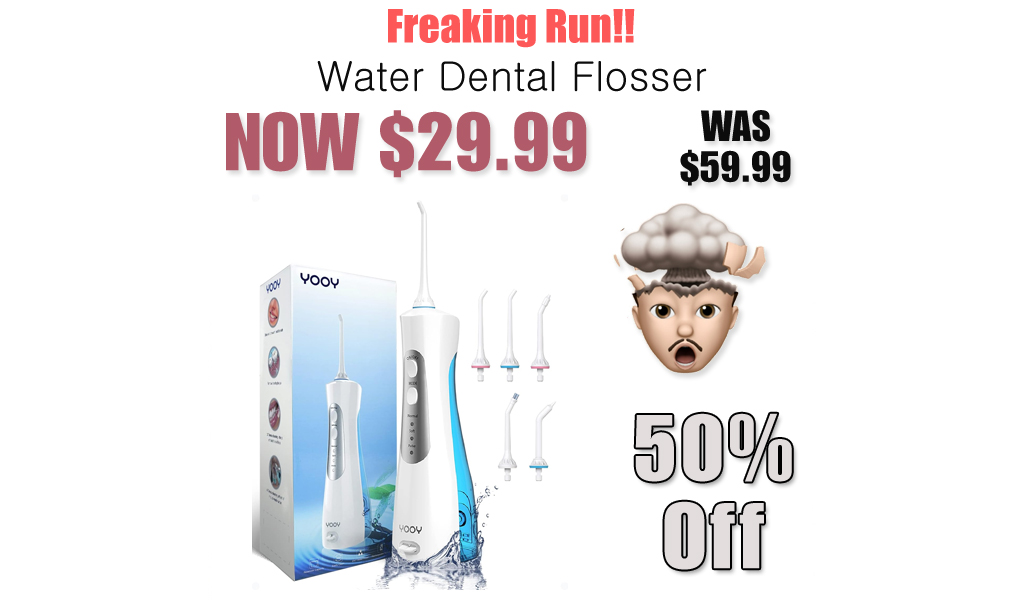 Water Dental Flosser Only $29.99 Shipped on Amazon (Regularly $59.99)