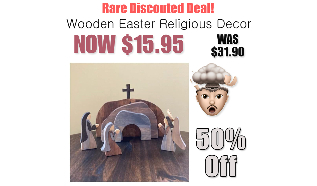 Wooden Easter Religious Decor Only $15.95 Shipped on Amazon (Regularly $31.90)