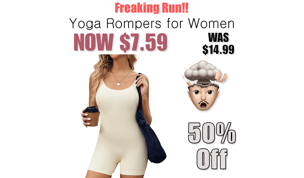 Yoga Rompers for Women Only $7.59 Shipped on Amazon (Regularly $14.99)