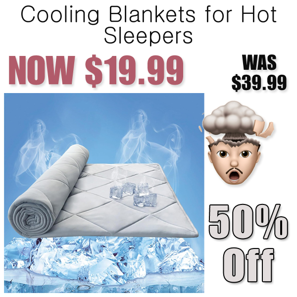 Cooling Blankets for Hot Sleepers Just $19.99 on Amazon (Reg. $39.99)