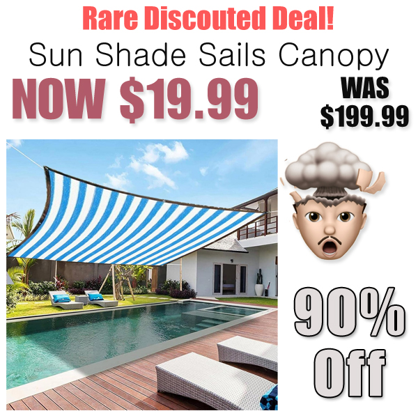 Sun Shade Sails Canopy Only $19.99 Shipped on Amazon (Regularly $199.99)