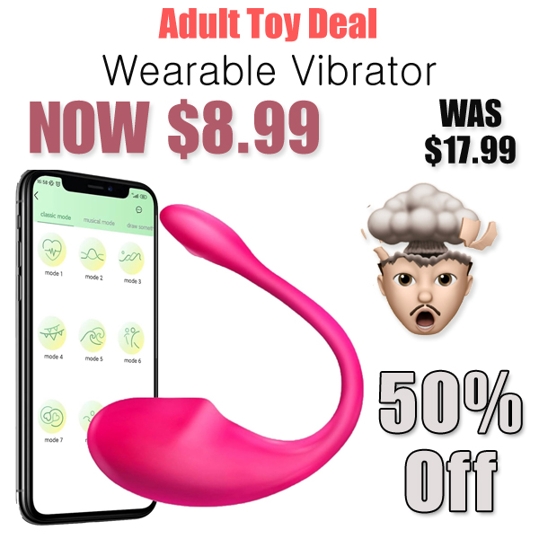 Wearable Vibrator Only $8.99 Shipped on Amazon (Regularly $17.99)