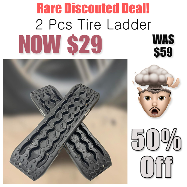 2 Pcs Tire Ladder Only $29 Shipped on Amazon (Regularly $59)