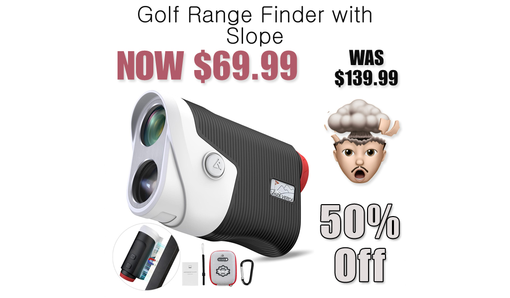 Golf Range Finder with Slope Just $69.99 on Amazon (Reg. $139.99)
