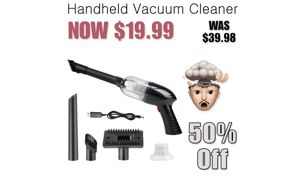 Handheld Vacuum Cleaner Only $19.99 Shipped on Amazon (Regularly $39.98)