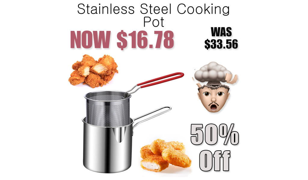 Stainless Steel Cooking Pot Only $16.78 Shipped on Amazon (Regularly $33.56)