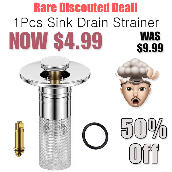 1Pcs Sink Drain Strainer Only $25.99 Shipped on Amazon (Regularly $9.99)
