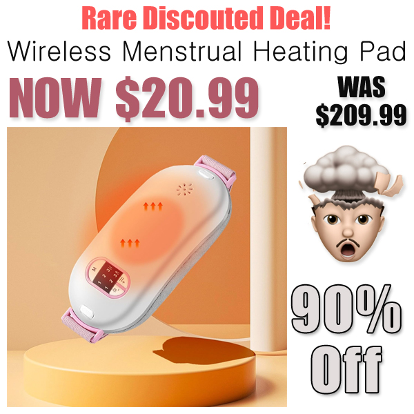 Wireless Menstrual Heating Pad Only $20.99 Shipped on Amazon (Regularly $209.99)