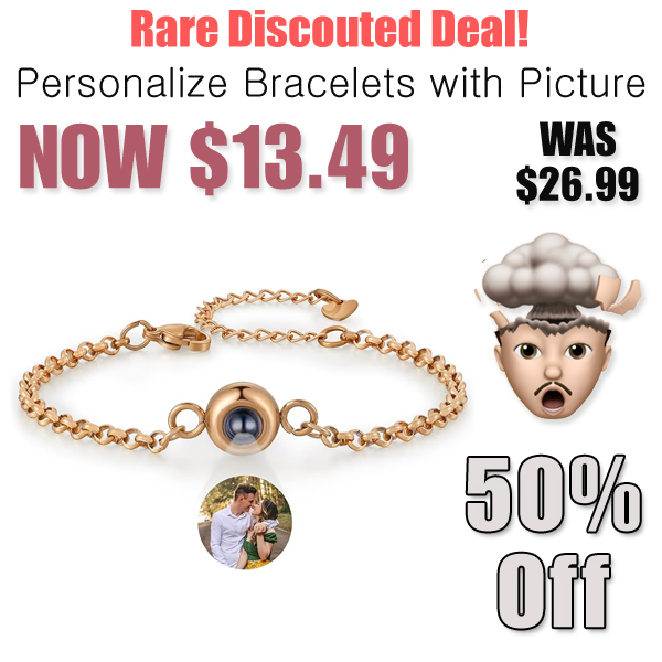 Personalize Bracelets with Picture Only $13.49 Shipped on Amazon (Regularly $26.99)