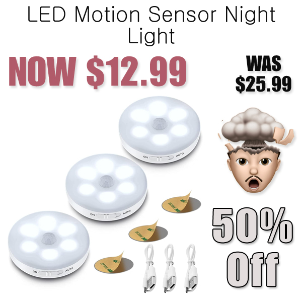 LED Motion Sensor Night Light Only $12.99 Shipped on Amazon (Regularly $25.99)