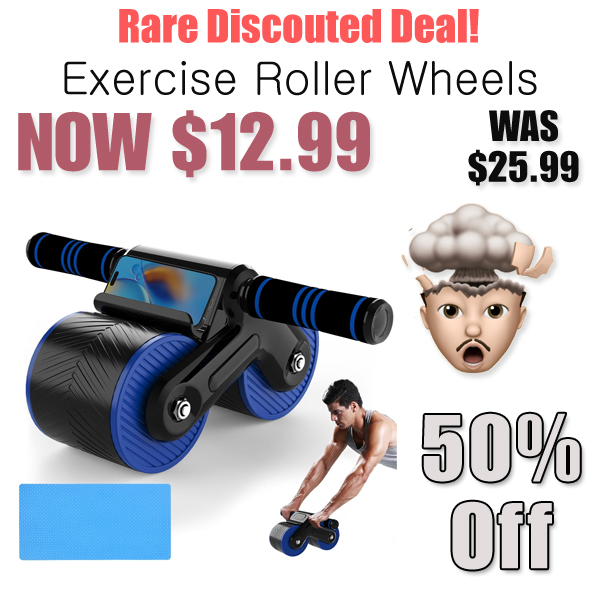 Exercise Roller Wheels Only $12.99 Shipped on Amazon (Regularly $25.99)