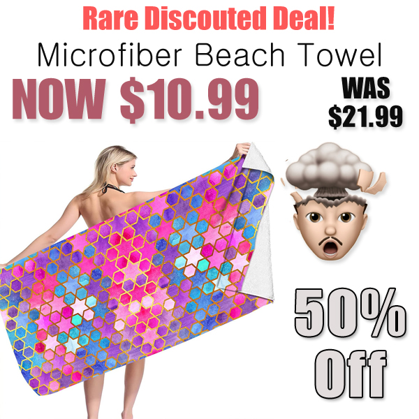 Microfiber Beach Towel Only $10.49 Shipped on Amazon (Regularly $21.99)