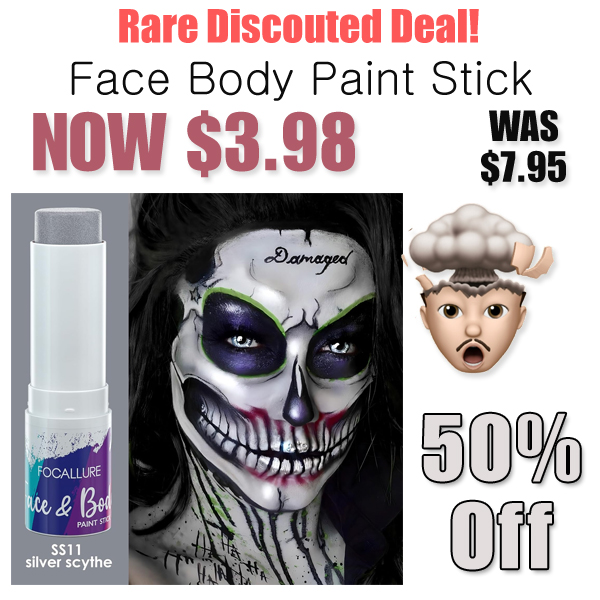 Face Body Paint Stick Only $3.98 Shipped on Amazon (Regularly $7.95)
