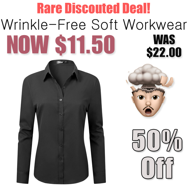 Wrinkle-Free Soft Workwear Only $11.50 Shipped on Amazon (Regularly $22.00)