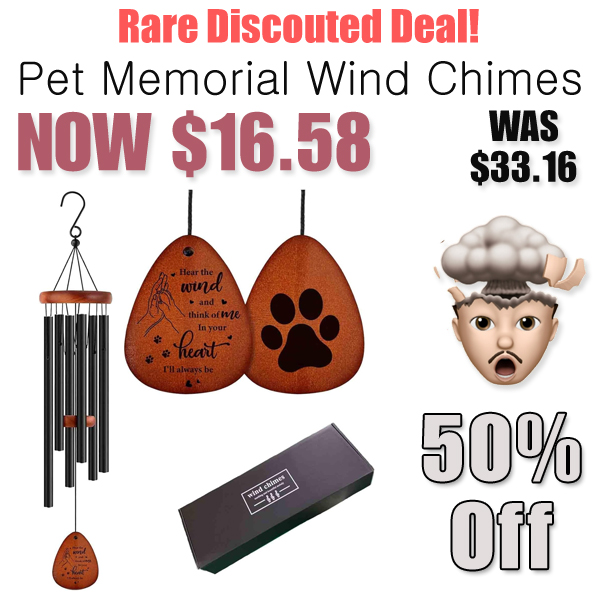 Pet Memorial Wind Chimes Only $16.58 Shipped on Amazon (Regularly $33.16)