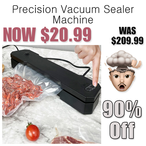 Precision Vacuum Sealer Machine Only $20.99 Shipped on Amazon (Regularly $209.99)