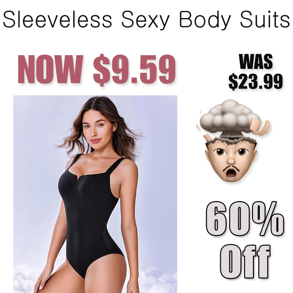 Sleeveless Sexy Body Suits Only $9.59 Shipped on Amazon (Regularly $23.99)