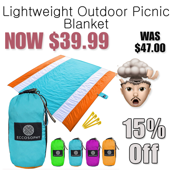 Lightweight Outdoor Picnic Blanket Only $39.99 Shipped on Amazon (Regularly $47.00)