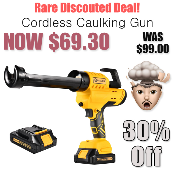 Cordless Caulking Gun Only $69.30 Shipped on Amazon (Regularly $99.00)