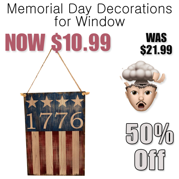Memorial Day Decorations for Window Only $10.99 Shipped on Amazon (Regularly $21.99)