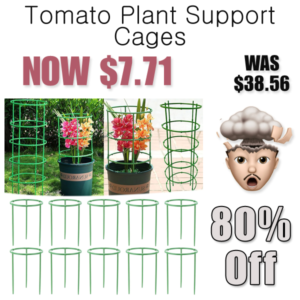 Tomato Plant Support Cages Only $7.71 Shipped on Amazon (Regularly $38.56)