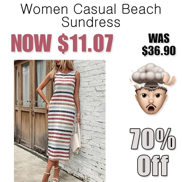 Women Casual Beach Sundress Only $11.07 Shipped on Amazon (Regularly $36.90)