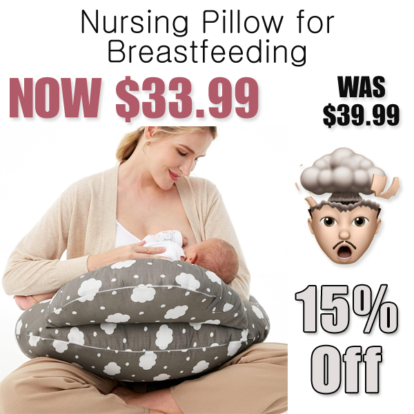 Nursing Pillow for Breastfeeding Only $33.99 Shipped on Amazon (Regularly $39.99)
