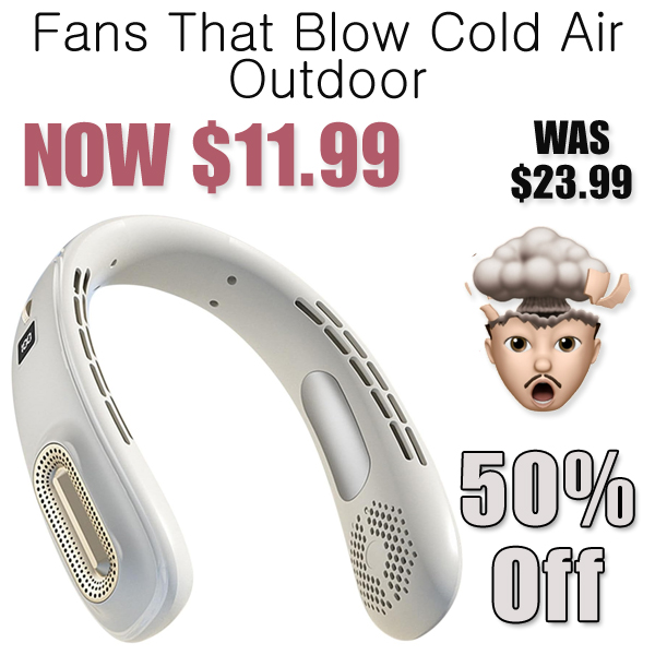Fans That Blow Cold Air Outdoor Only $11.99 Shipped on Amazon (Regularly $23.99)